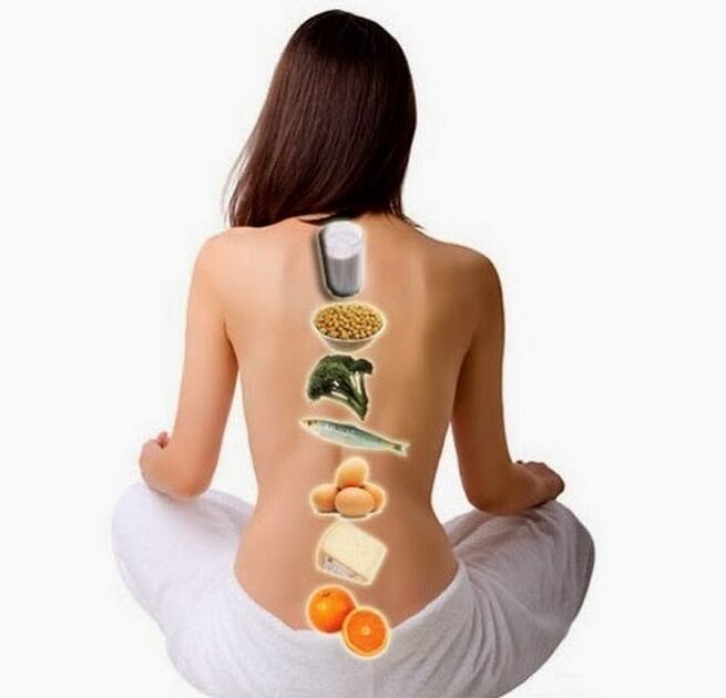 productos útiles para la columna con osteocondrosis torácica